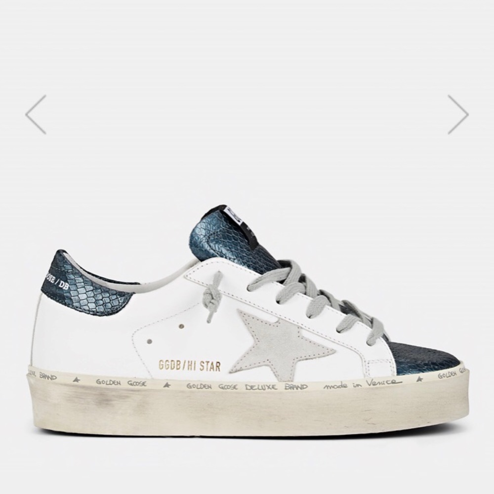 GOLDEN GOOSE WOMEN’S LEATHER SNEAKERS